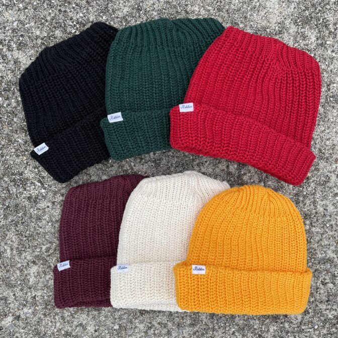 コットン１００％ニット帽