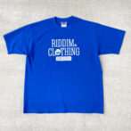 Riddim Clothing Vinyl 青T-shirt