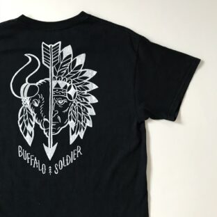 Buffalo soldier Tシャツ ブラック
