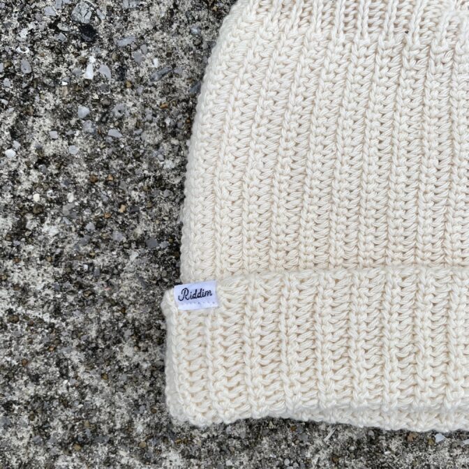 コットン１００％ニット帽