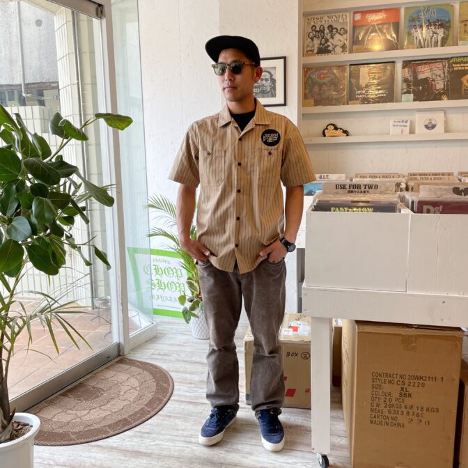 Riddim Clothing ストライプシャツ