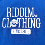 Riddim Clothing Vinyl 青T-shirt