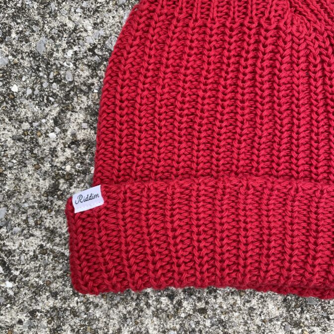 コットン１００％ニット帽