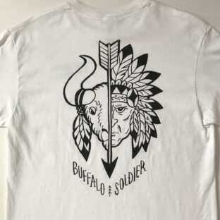 Buffalo soldier Tシャツ ホワイト
