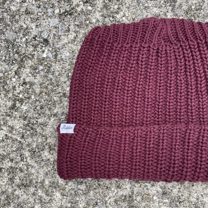 コットン１００％ニット帽