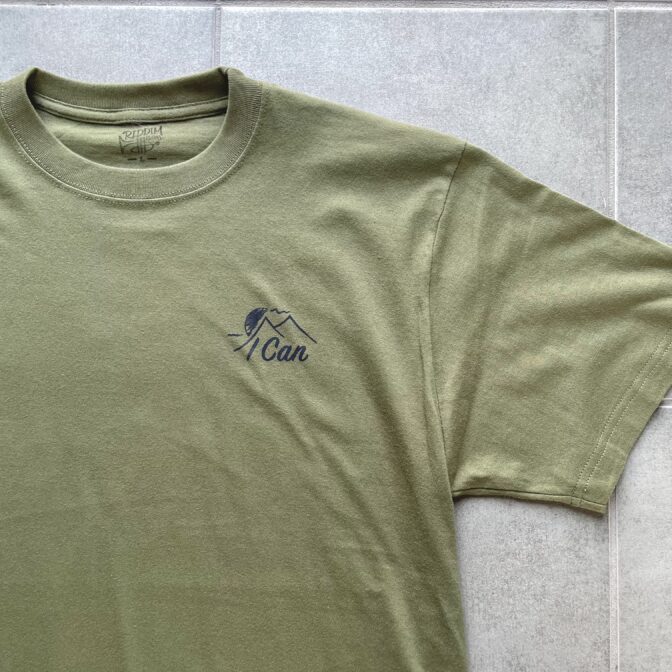 I Can アウトドアTシャツ