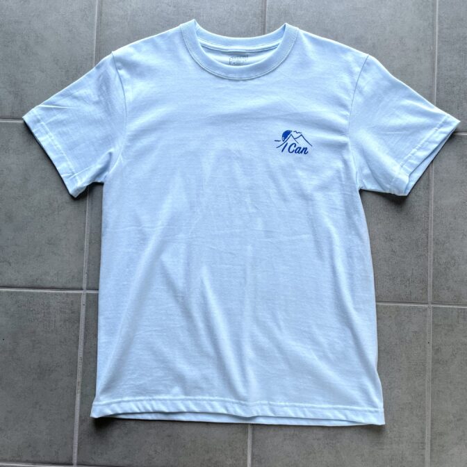 I Can アウトドアTシャツ