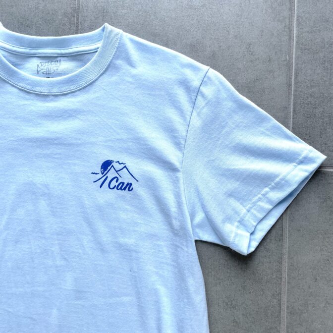 I Can アウトドアTシャツ