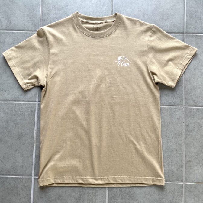 I Can アウトドアTシャツ