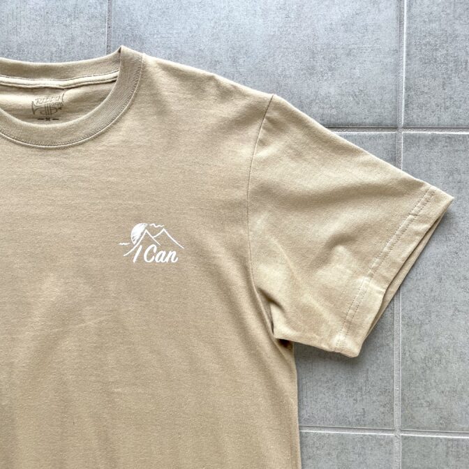 I Can アウトドアTシャツ