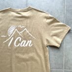I Can アウトドアTシャツ