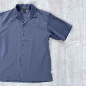 シルキーシャツ【ブルー】