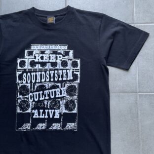 非公開: 【BLACK】Keep Soundsystem Culture Alive T-Shirt