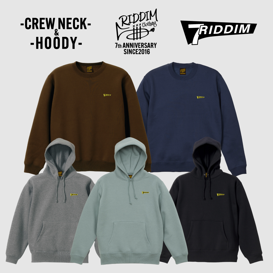RIDDIM CLOTHINGパーカー