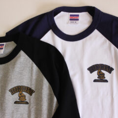 ラグランシャツ 八分袖BASEBALL TEE