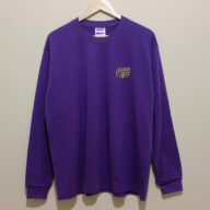 LOGO LONG SLEEVE -PURPLE-