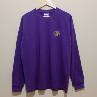 LOGO LONG SLEEVE -PURPLE-