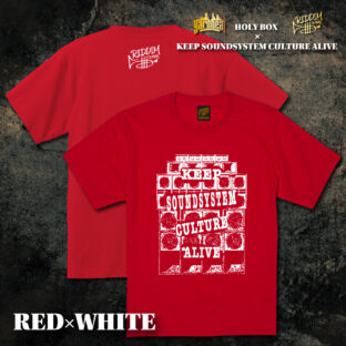[先行予約]レッド-KEEP SOUND SYSTEM CULTURE ALIVE- Tシャツ