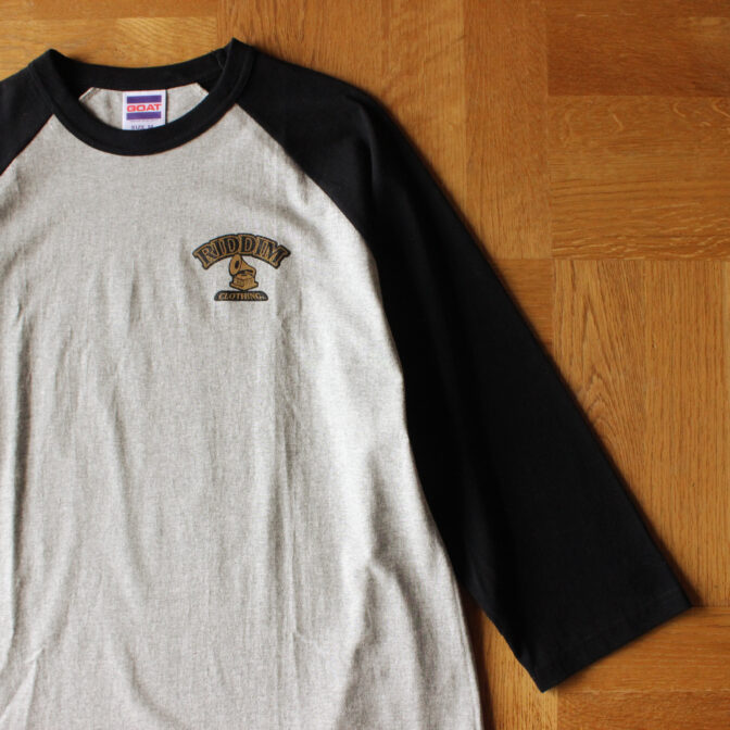 ラグランシャツ　RIDDIM CLOTHING