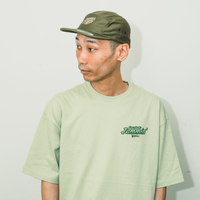 Jammin' Reggae Tシャツ Ram head & Riddim clothing