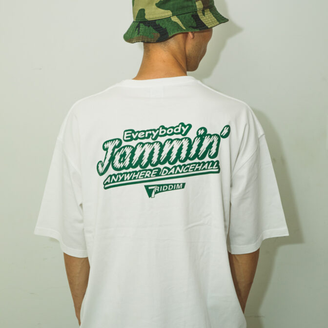 Jammin' Reggae Tシャツ Ram head & Riddim clothing