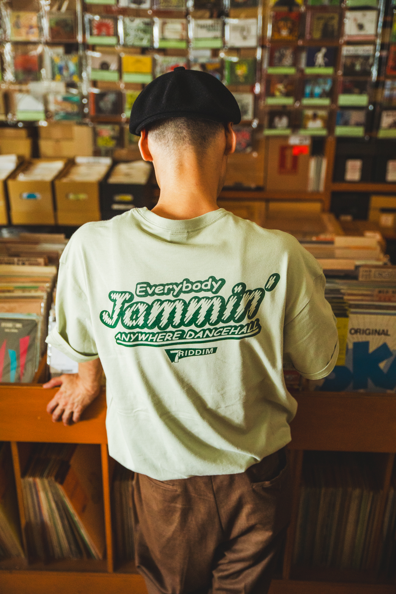 Jammin' Reggae Tシャツ　Ram head & Riddim clothing