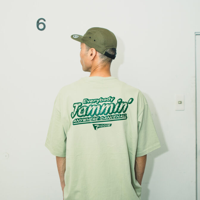 Jammin' Reggae Tシャツ Ram head & Riddim clothing
