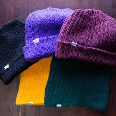 毛玉にならない？！コットン100％ニット帽