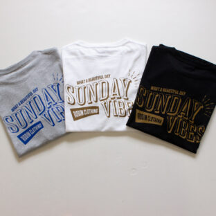 日曜日専用のTシャツが登場!!